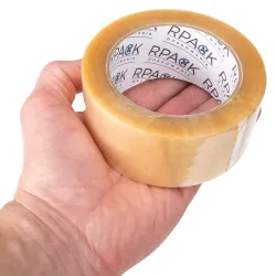 Taśma RPACK Solvent Transparent 48/120m 36szt.