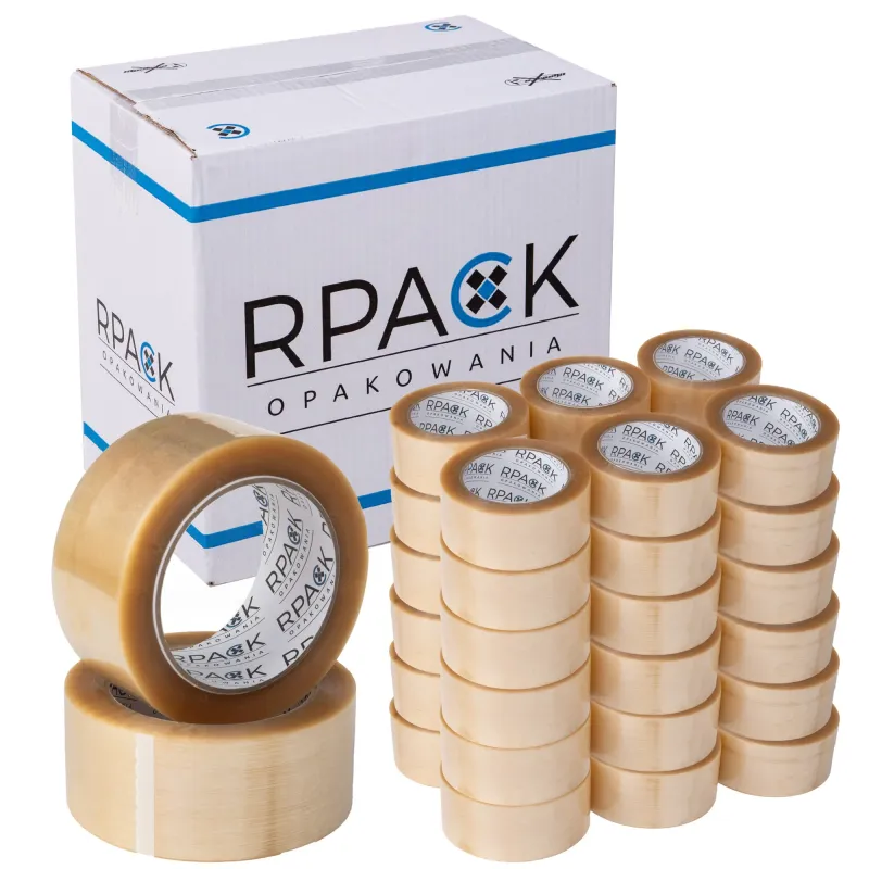 Taśma RPACK Solvent Transparent 48/120m 36szt.