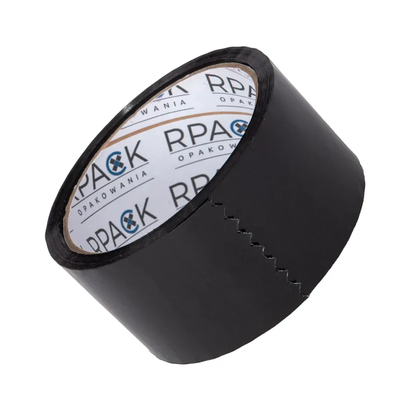 Taśma RPACK Akryl Czarna 48/50y