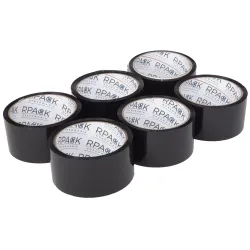 Taśma RPACK Akryl Czarna 48/50y 216szt.