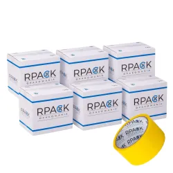 Taśma RPACK Akryl Żółta 48/50y 216szt.