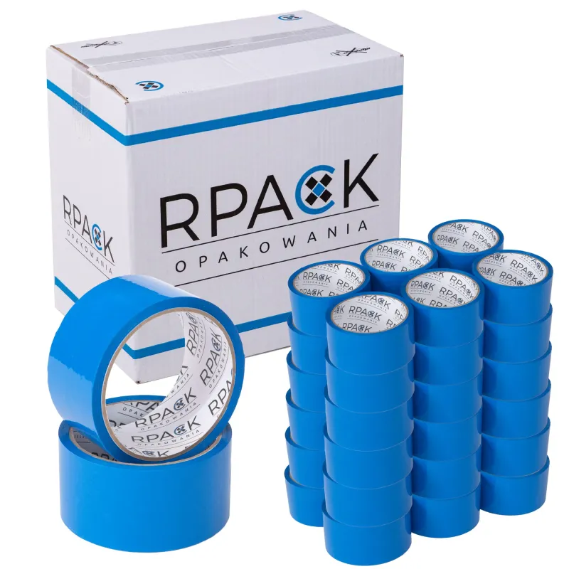 Taśma RPACK Akryl Niebieska 48/50y 36szt.