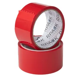 Taśma RPACK Akryl Czerwona 48/50y