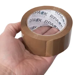 Taśma RPACK Akryl Brązowa 48/100y 36szt.