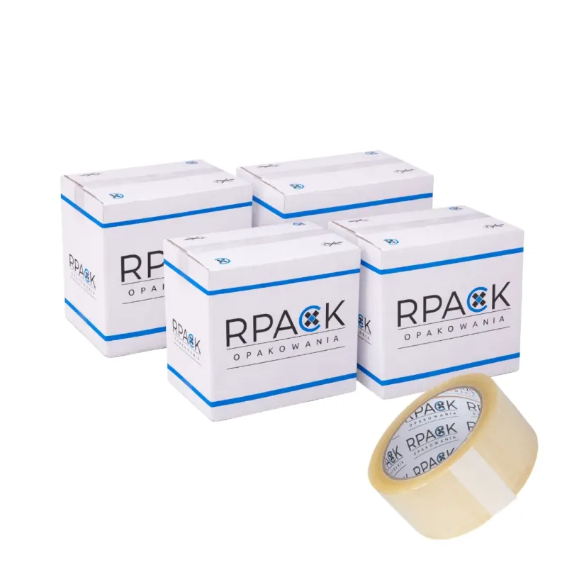 Taśma RPACK Akryl Transparent 48/100y 144szt.